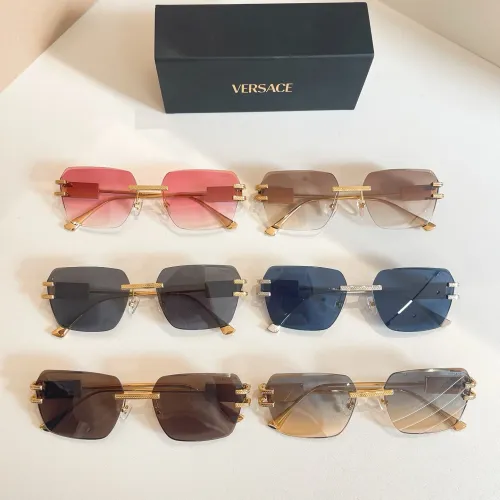 Replica Versace AAA Quality Sunglasses #1415094 $60.00 USD for Wholesale