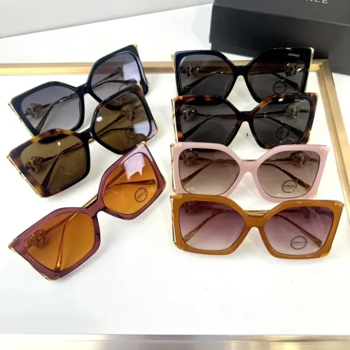 Replica Versace AAA Quality Sunglasses #1415136 $60.00 USD for Wholesale