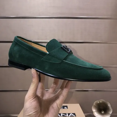 Replica Dolce & Gabbana D&G Leather Shoes For Men #1415793 $98.00 USD for Wholesale