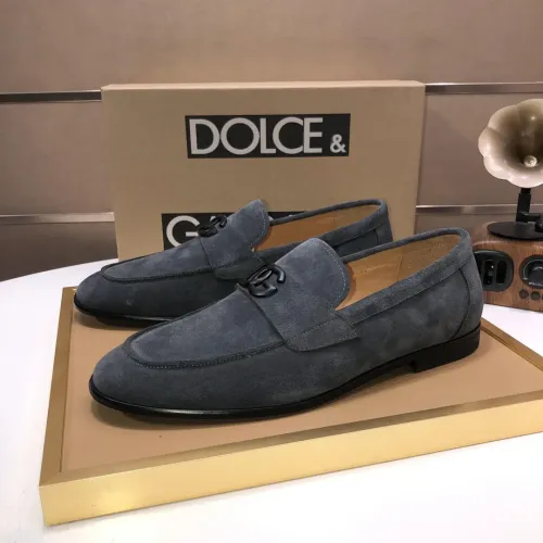 Dolce & Gabbana D&G Leather Shoes For Men #1415794