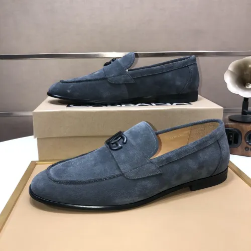 Replica Dolce & Gabbana D&G Leather Shoes For Men #1415794 $98.00 USD for Wholesale