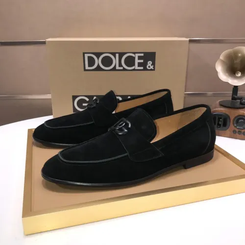 Dolce & Gabbana D&G Leather Shoes For Men #1415795