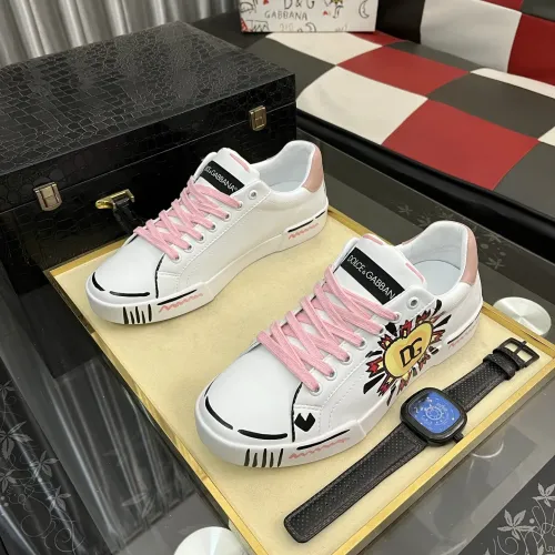 Replica Dolce & Gabbana D&G Casual Shoes For Women #1415914 $88.00 USD for Wholesale