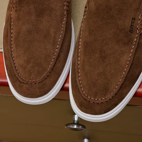 Replica Boss Leather Shoes For Men #1416086 $85.00 USD for Wholesale