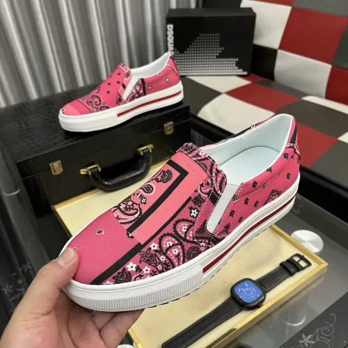 Replica Dsquared Casual Shoes For Men #1416095 $80.00 USD for Wholesale