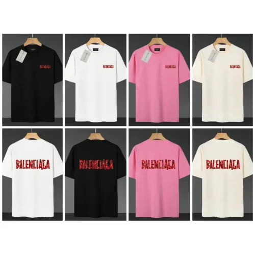 Replica Balenciaga T-Shirts Short Sleeved For Unisex #1416479 $39.00 USD for Wholesale