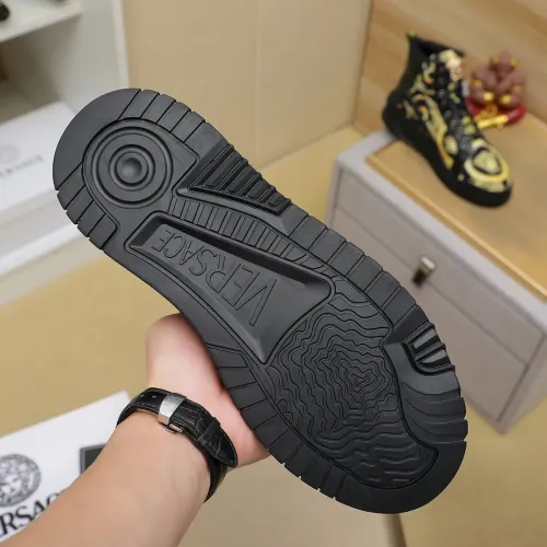 Replica Versace High Tops Shoes For Men #1416498 $85.00 USD for Wholesale