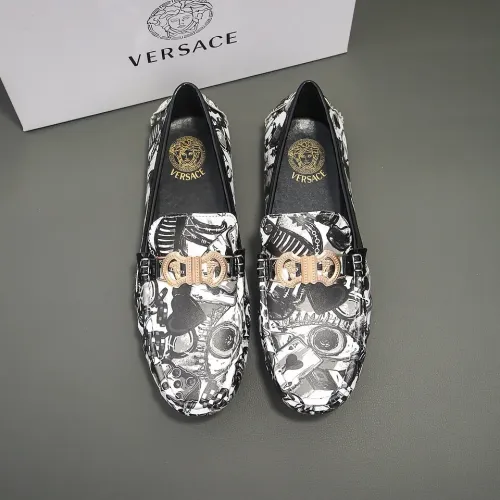 Versace Leather Shoes For Men #1417131