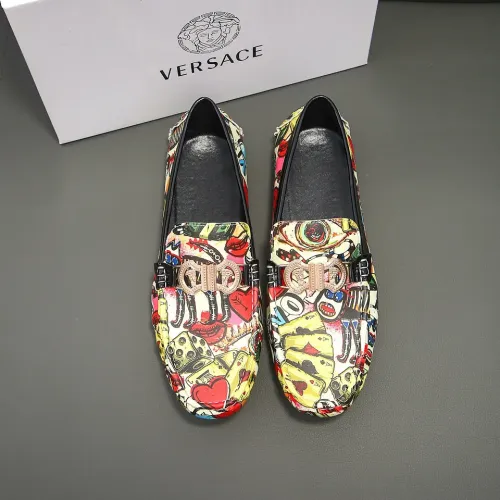 Versace Leather Shoes For Men #1417132