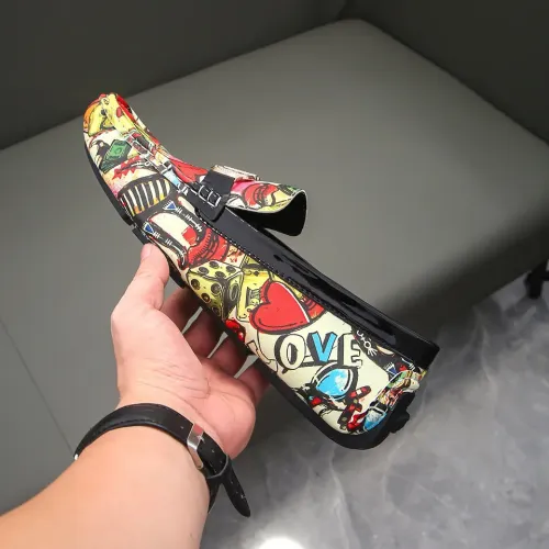 Replica Versace Leather Shoes For Men #1417132 $76.00 USD for Wholesale