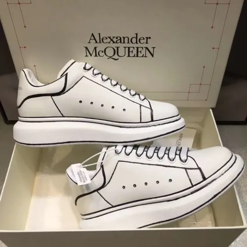 Replica Alexander McQueen Casual Shoes For Women #1417583 $100.00 USD for Wholesale