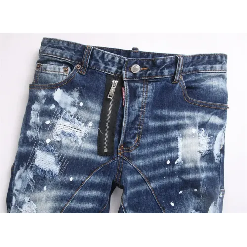 Replica Dsquared Jeans For Men #1417692 $48.00 USD for Wholesale