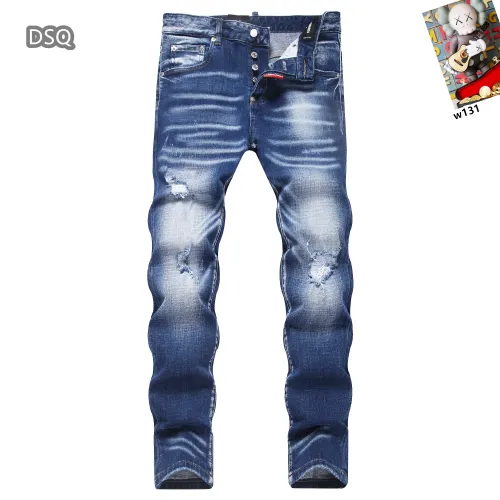 Replica Dsquared Jeans For Men #1417703 $48.00 USD for Wholesale