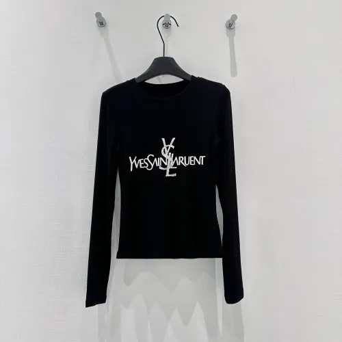Yves Saint Laurent YSL T-shirts Long Sleeved For Women #1417746