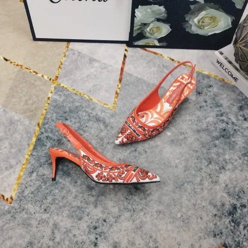 Replica Dolce & Gabbana D&G Sandal For Women #1417760 $125.00 USD for Wholesale