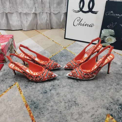 Replica Dolce & Gabbana D&G Sandal For Women #1417760 $125.00 USD for Wholesale