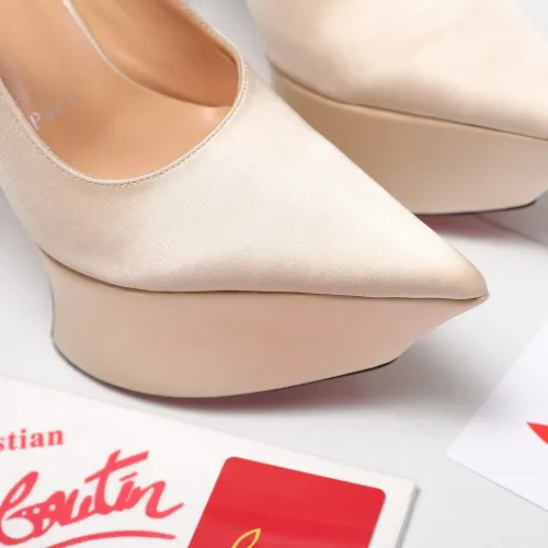 Replica Christian Louboutin High-heeled shoes For Women #1417932 $128.00 USD for Wholesale