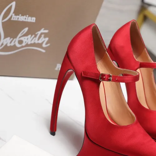 Replica Christian Louboutin High-heeled shoes For Women #1417935 $128.00 USD for Wholesale