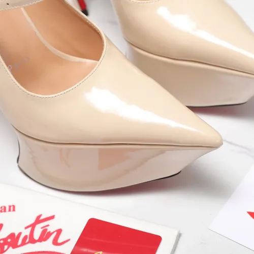 Replica Christian Louboutin High-heeled shoes For Women #1417937 $128.00 USD for Wholesale