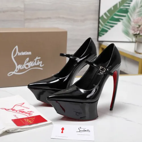 Replica Christian Louboutin High-heeled shoes For Women #1417940 $128.00 USD for Wholesale