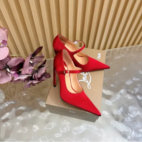 Replica Christian Louboutin High-heeled shoes For Women #1417944 $115.00 USD for Wholesale
