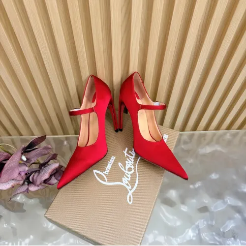 Replica Christian Louboutin High-heeled shoes For Women #1417944 $115.00 USD for Wholesale