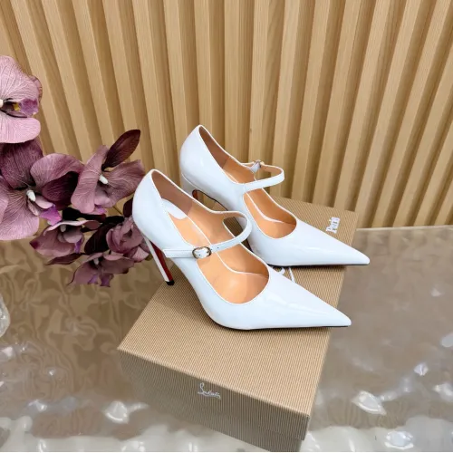 Replica Christian Louboutin High-heeled shoes For Women #1417946 $115.00 USD for Wholesale