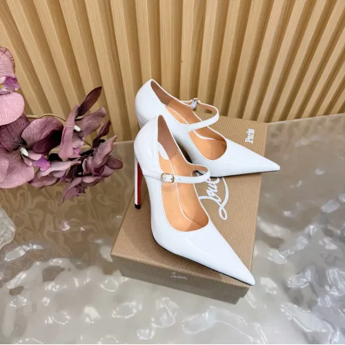 Replica Christian Louboutin High-heeled shoes For Women #1417946 $115.00 USD for Wholesale