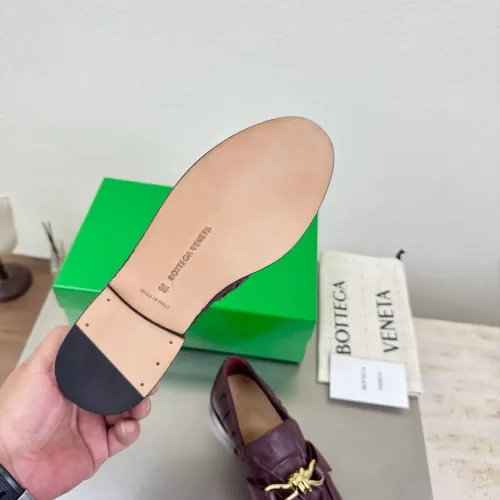 Replica Bottega Veneta BV Leather Shoes For Women #1418065 $140.00 USD for Wholesale