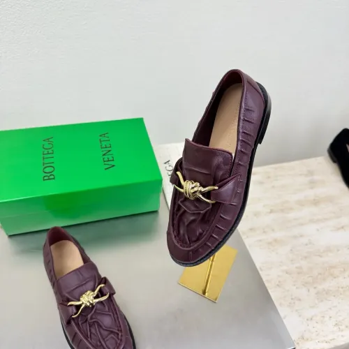 Replica Bottega Veneta BV Leather Shoes For Women #1418065 $140.00 USD for Wholesale