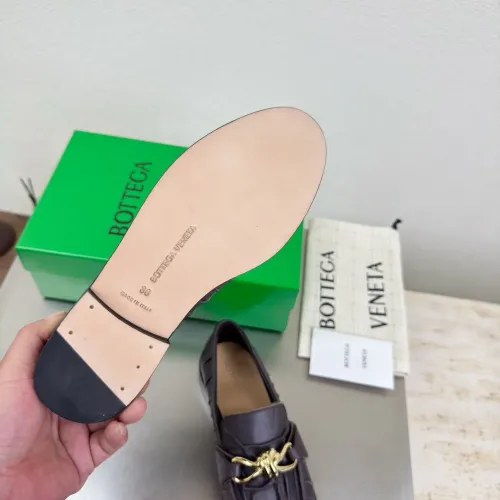 Replica Bottega Veneta BV Leather Shoes For Women #1418066 $140.00 USD for Wholesale