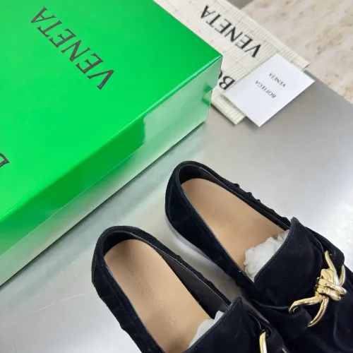 Replica Bottega Veneta BV Leather Shoes For Women #1418070 $140.00 USD for Wholesale