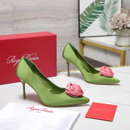 Replica Roger Vivier High-Heeled Shoes For Women #1418113 $115.00 USD for Wholesale