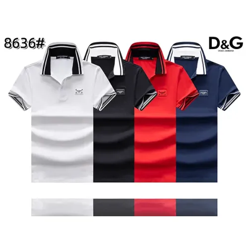Replica Dolce & Gabbana D&G T-Shirts Short Sleeved For Men #1418202 $25.00 USD for Wholesale