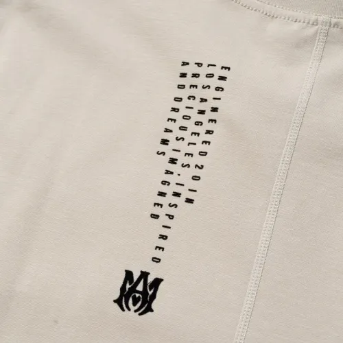 Replica Amiri T-Shirts Short Sleeved For Unisex #1418273 $29.00 USD for Wholesale