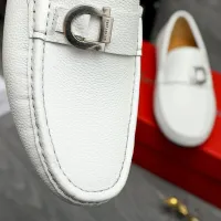 $82.00 USD Salvatore Ferragamo Leather Shoes For Men #1407789
