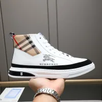 $85.00 USD Burberry High Tops Shoes For Men #1408221