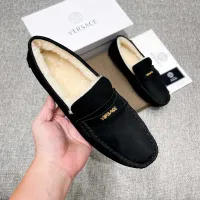 $80.00 USD Versace Leather Shoes For Men #1408512