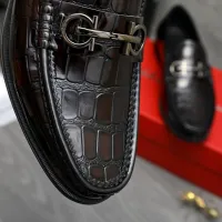 $85.00 USD Salvatore Ferragamo Leather Shoes For Men #1408686