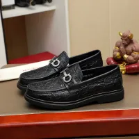$88.00 USD Salvatore Ferragamo Leather Shoes For Men #1408691