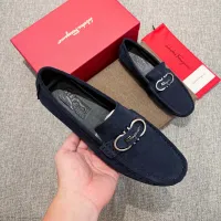 $80.00 USD Salvatore Ferragamo Leather Shoes For Men #1408697