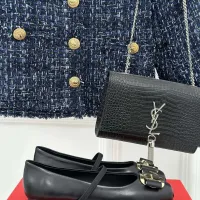 $102.00 USD Salvatore Ferragamo Flat Shoes For Women #1408908