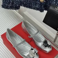 $102.00 USD Salvatore Ferragamo Flat Shoes For Women #1408914
