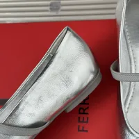 $102.00 USD Salvatore Ferragamo Flat Shoes For Women #1408914