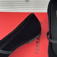 $105.00 USD Salvatore Ferragamo Flat Shoes For Women #1408920
