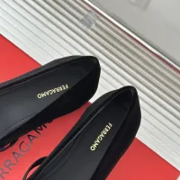 $105.00 USD Salvatore Ferragamo Flat Shoes For Women #1408920