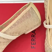$108.00 USD Salvatore Ferragamo Flat Shoes For Women #1408921
