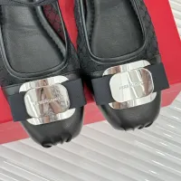 $108.00 USD Salvatore Ferragamo Flat Shoes For Women #1408922