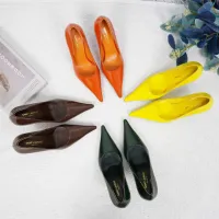 $105.00 USD Yves Saint Laurent YSL High-Heeled Shoes For Women #1409126