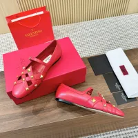 $105.00 USD Valentino Flat Shoes For Women #1409209